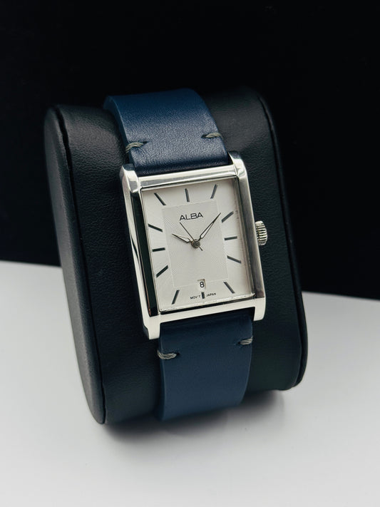 Alba By Seiko Tank Shape Original Lot Import Mens Watch 39mm Quartz (Pre-Owned)