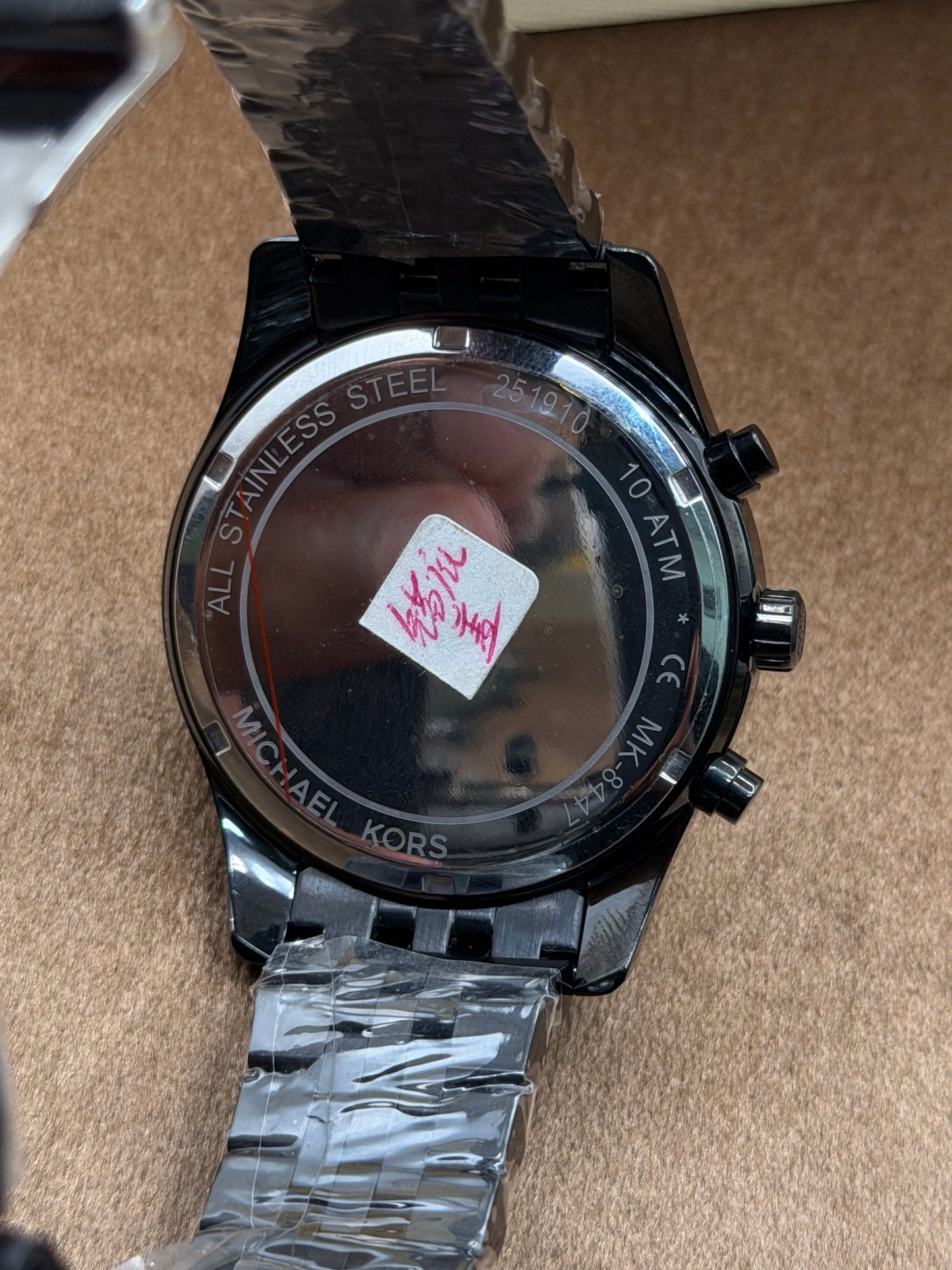 Michael Kors Original Lot Import For Mens Watch 45mm Quartz
