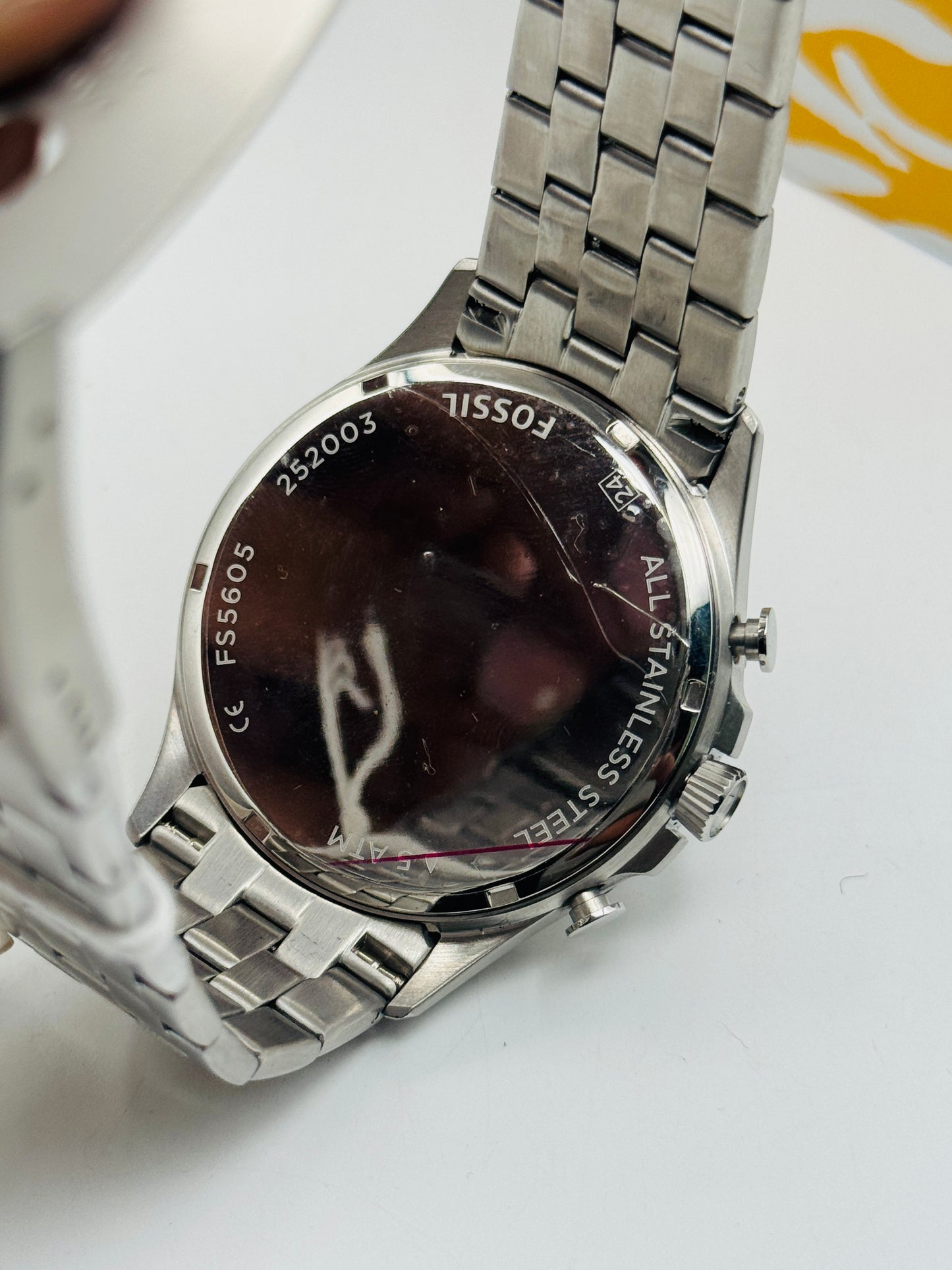 Fossil Watches 3 Forrester FS-5605 Original For Mens 46mm Quartz