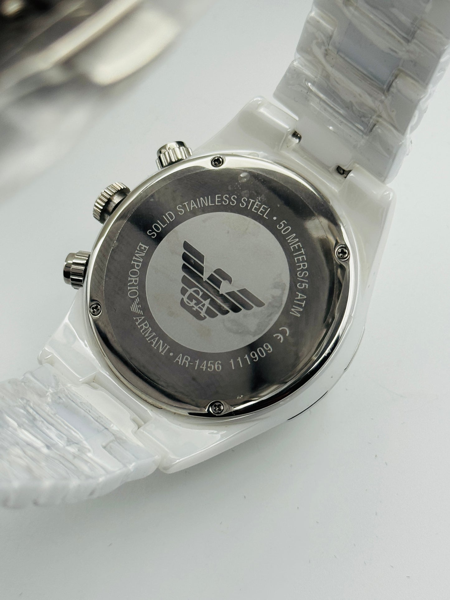 Emporio Armani AR-1456 Original Swiss For Unisex 43mm Quartz