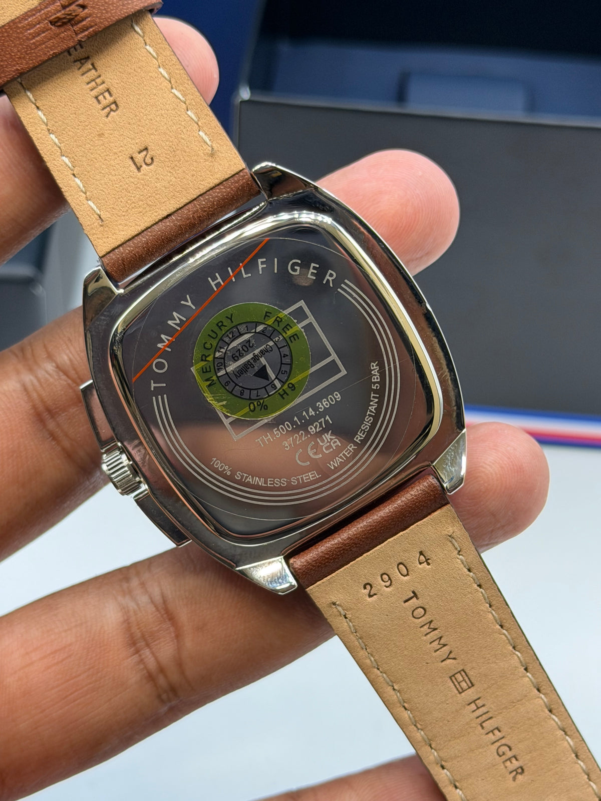 Original Tommy Hilfiger Watch TH.500.1.14.3609 For Men Apollo 1710555