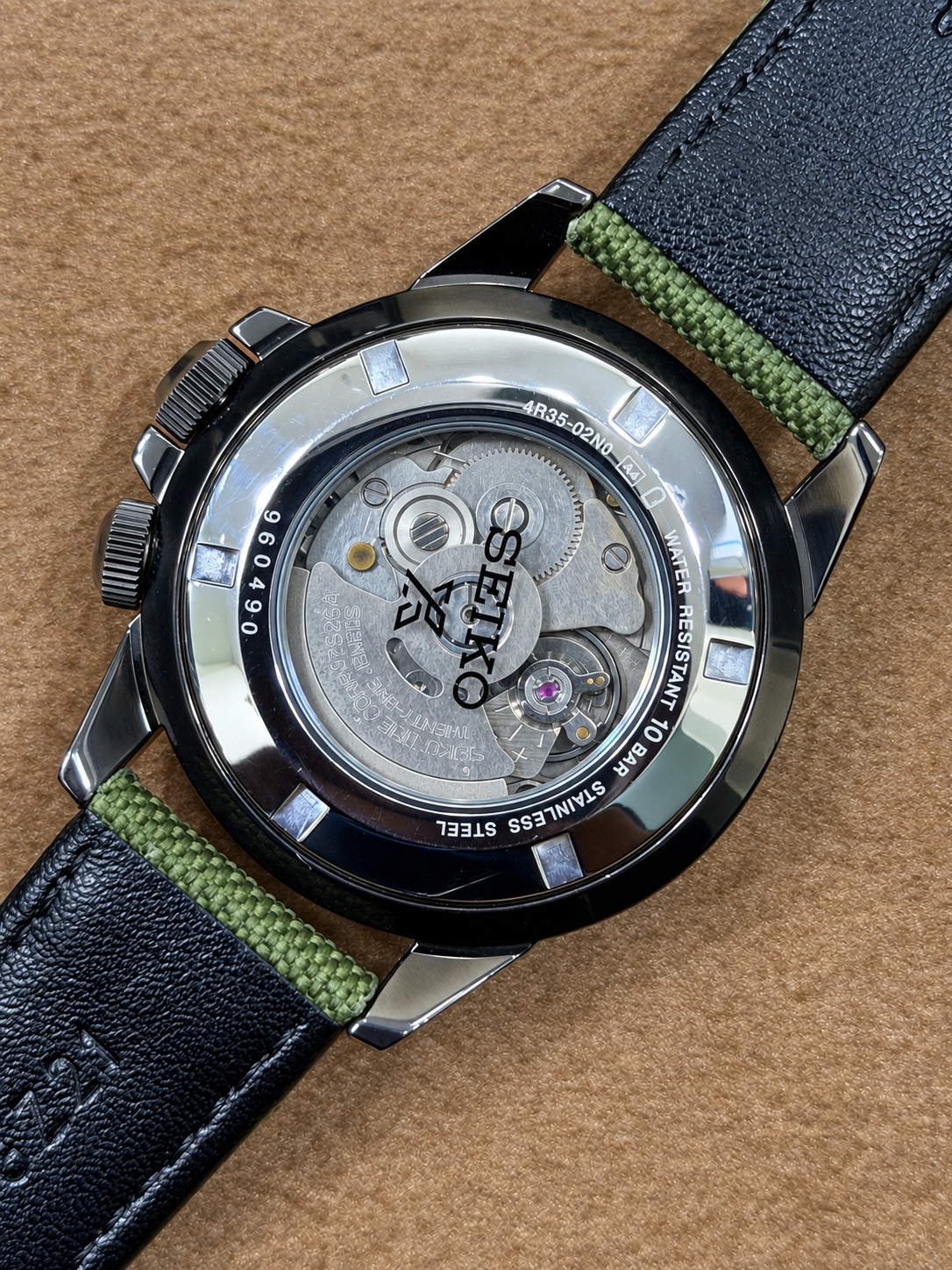 Seiko Customzied Watch Mens Like New 41mm Automatic
