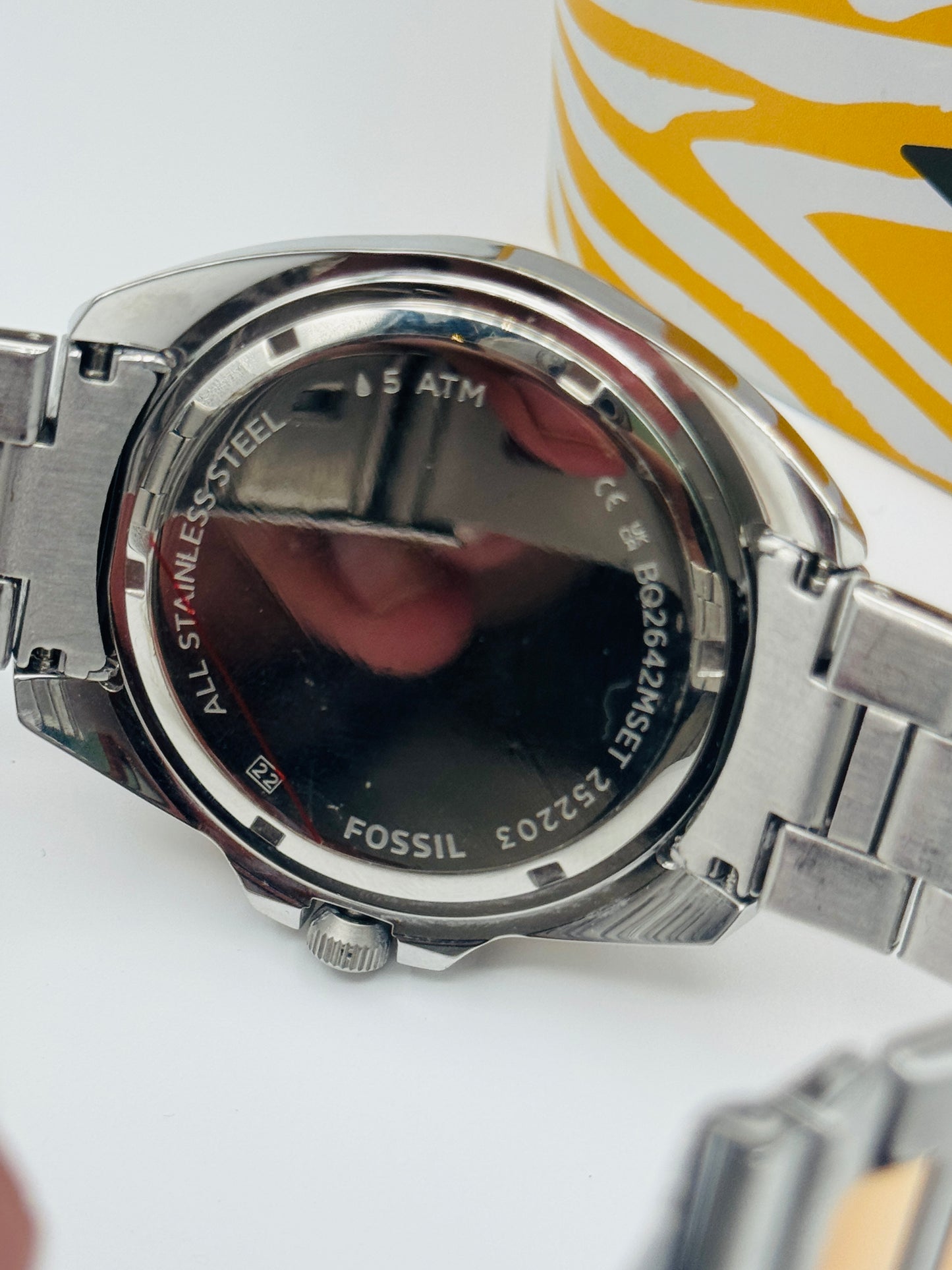 Fossil Autocross BQ-2642 Original Multifunction Watch 44mm (Pre-Owned)