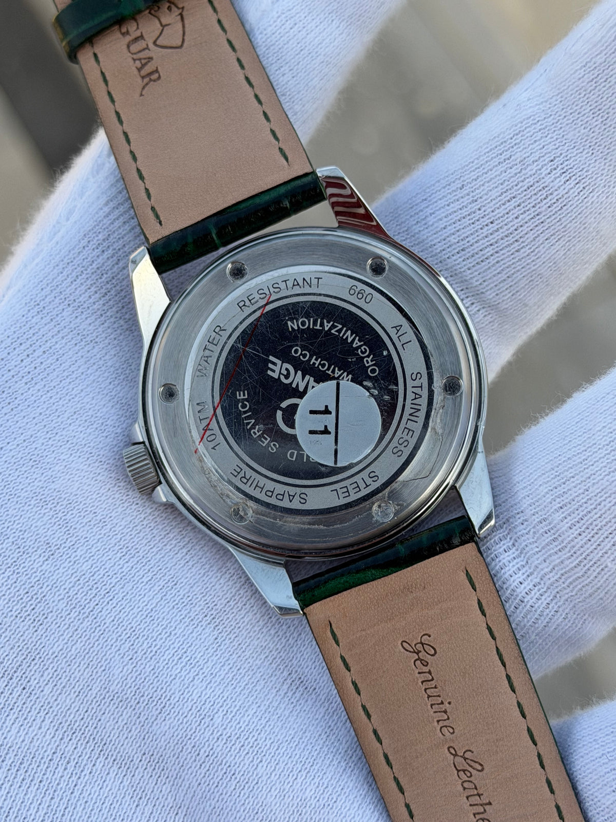 Enlange 660 Original For Mens Watch Swiss Made Quartz 42mm Lot Import