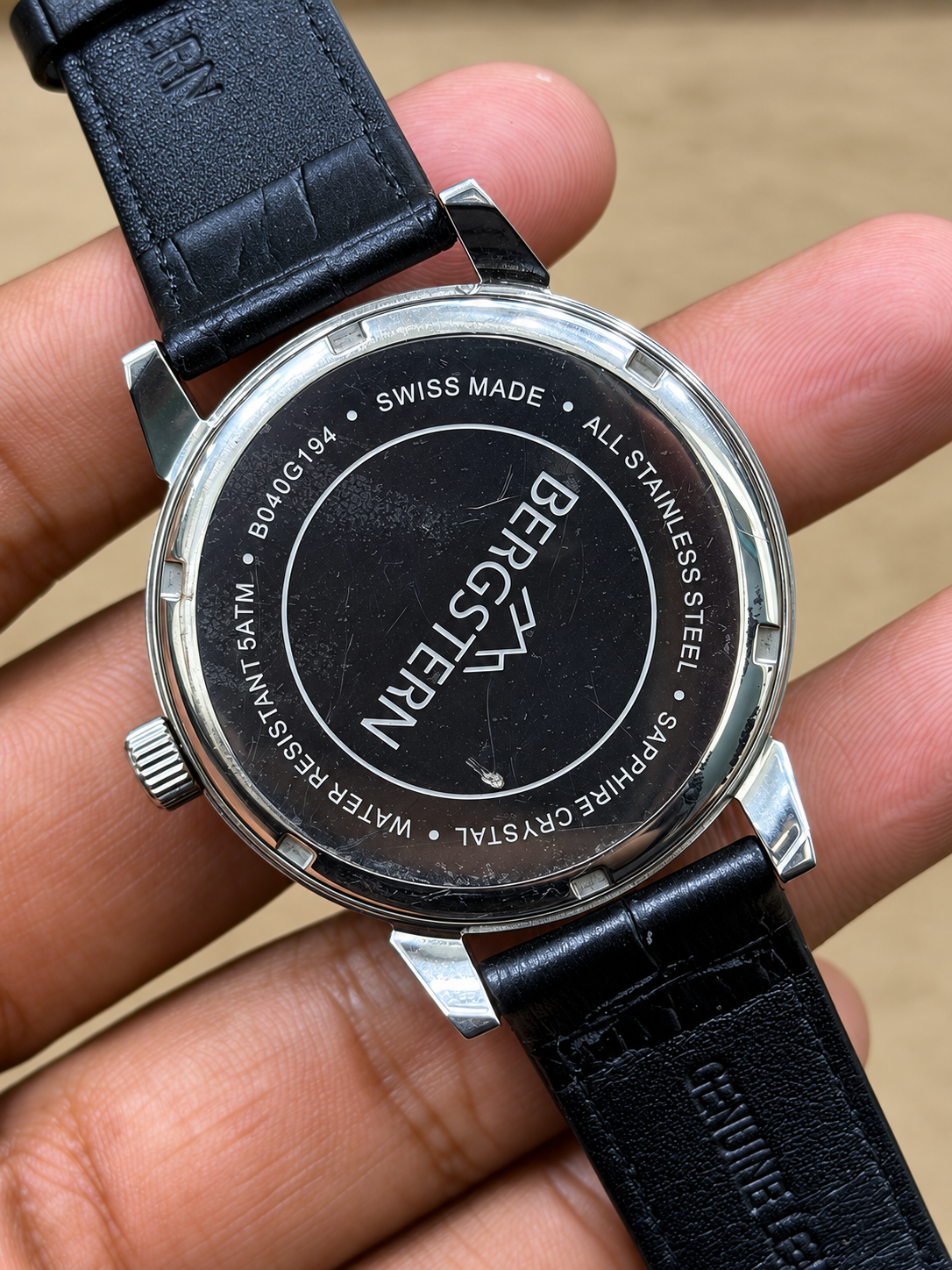 Bergstern Harmony B040G196 Original Watch Mens Lot Import (Like New)