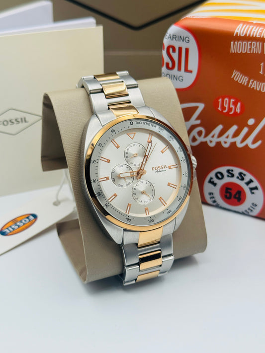 Fossil Autocross BQ-2642 Original Multifunction Watch 44mm (Pre-Owned)