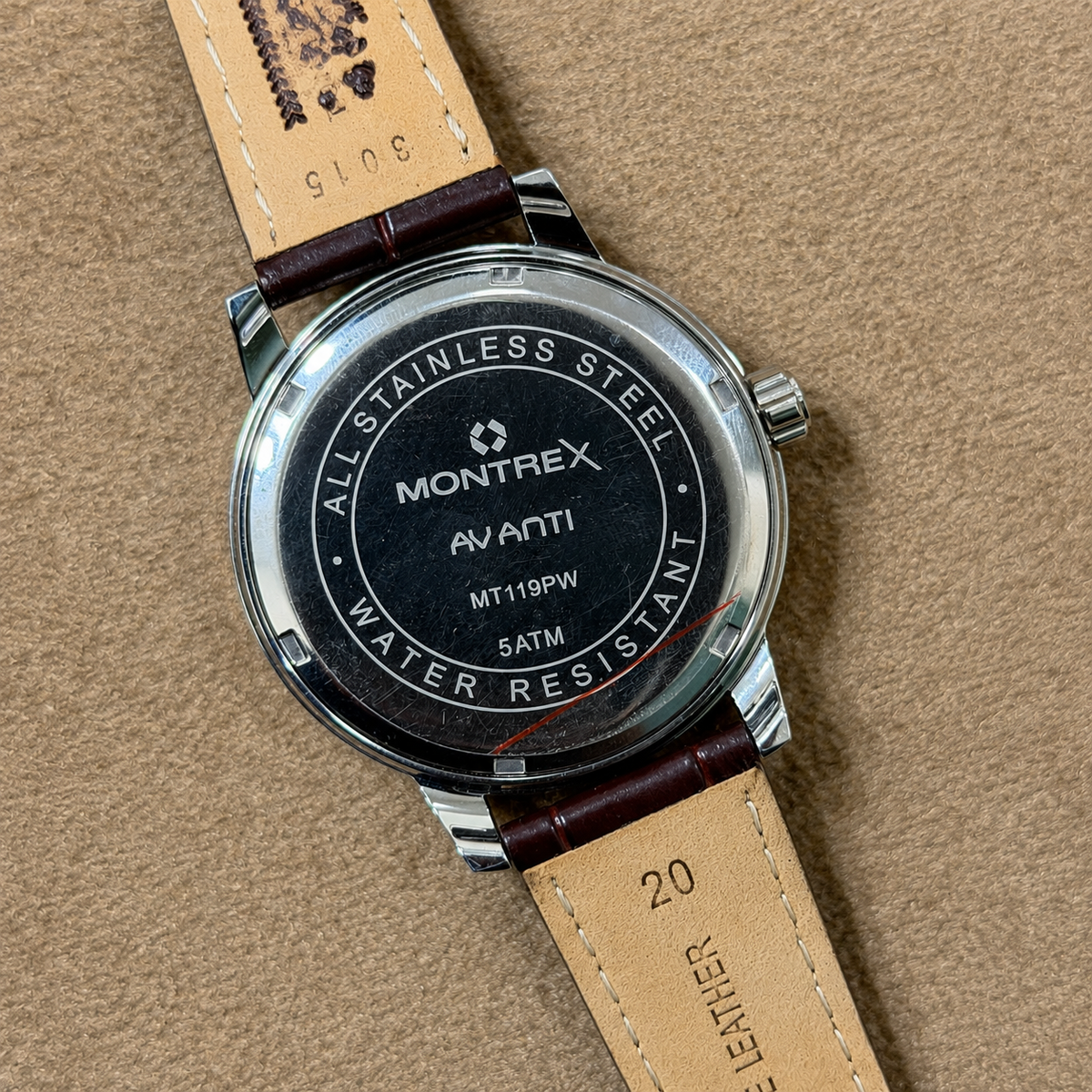 Montrex Original Watch For Mens Lot Import 41mm Quartz (Pre-Owned)