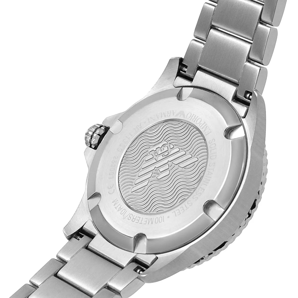Original Emporio Armani Watch For Men Diver AR11339 100 METERS