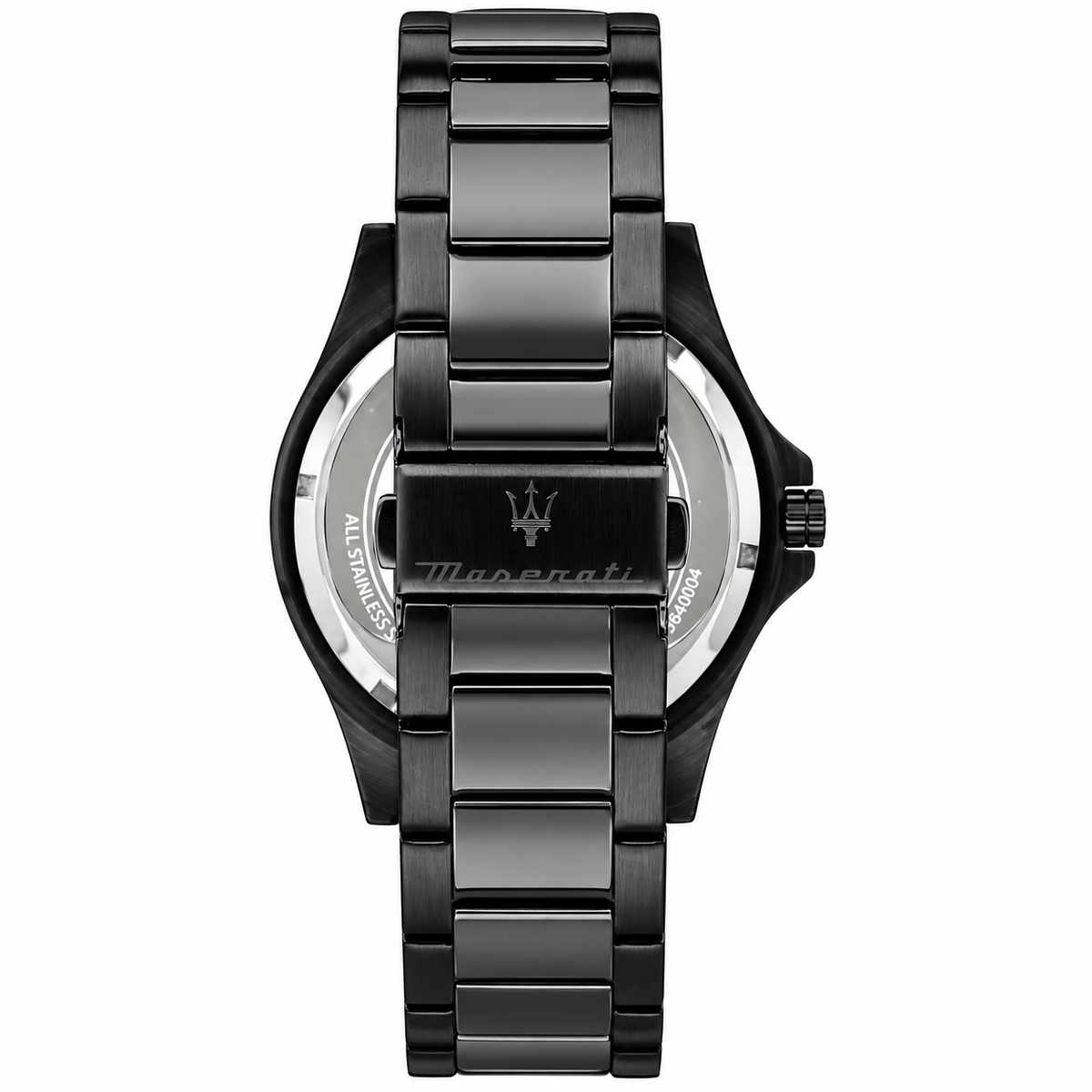 Original Maserati Watch For Men Sfida R8853144001 With Black Dial (PRE-OWNED)