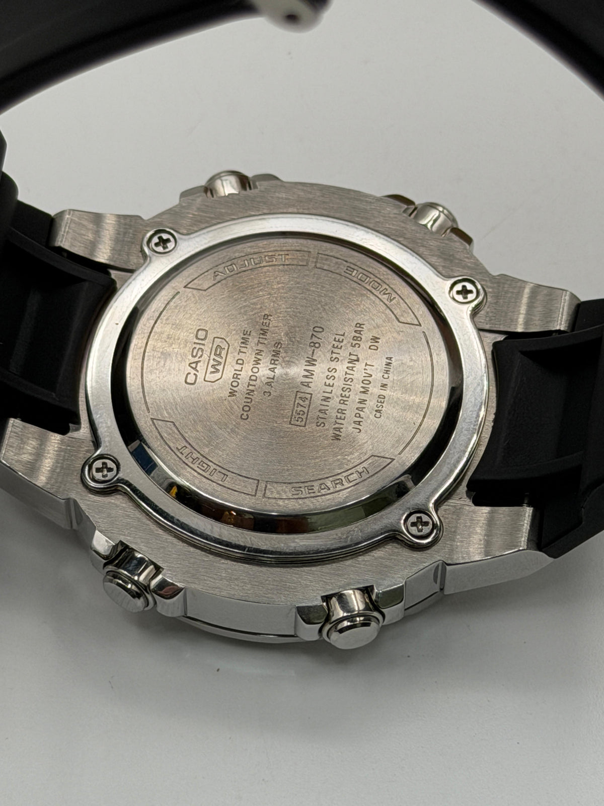 Casio Original Watch AMW-870-1AVDF 44mm Quartz
