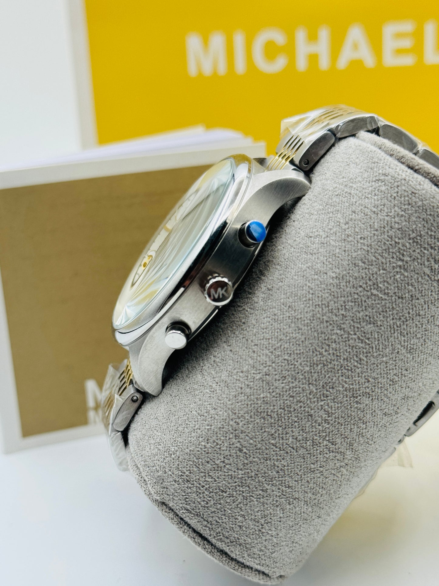 Michael Kors MK-8660 Original For Mens Two Tone 42mm Quartz