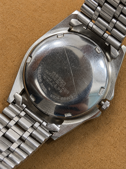 Seiko 5 Customized Watch For Mens Automatic 7009 Lot Import 37mm (Pre-Owned)
