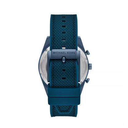 Michael Kors Warren Blue Dial Men's Chronograph Watch- MK9142