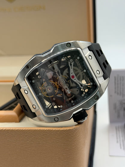 Pagani Design Skeleton Original Mens Watch 45mm Automatic