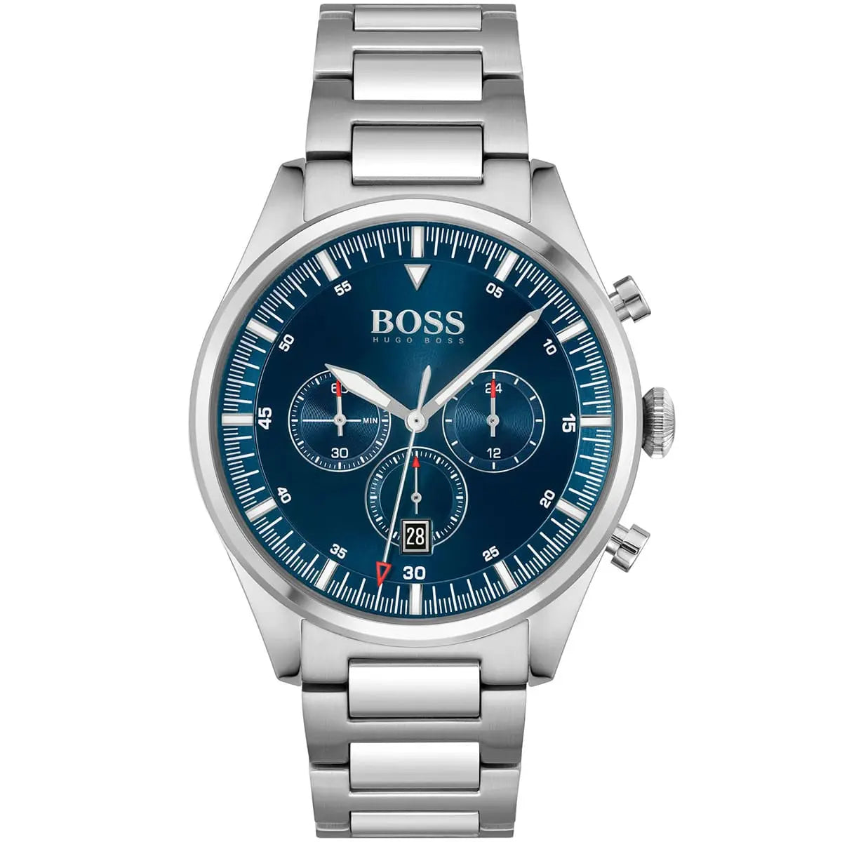 Hugo Boss Men’s Quartz Stainless Steel Black Dial 46mm Watch 1513867