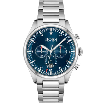 Hugo Boss Men’s Quartz Stainless Steel Black Dial 46mm Watch 1513867