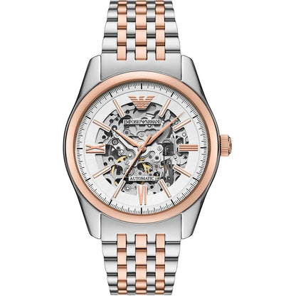 Original Emporio Armani Watch For Men Antonio AR60092 AUTOMATIC-Two-Tone