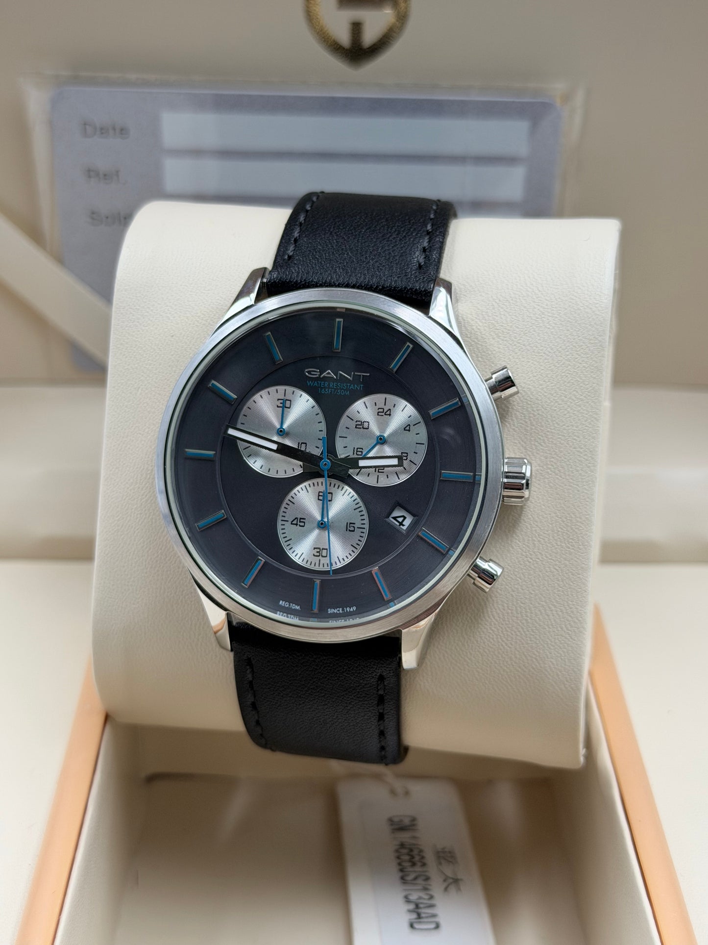 Gant Original For Mens Watch Lot Import 44mm Quartz Choronograph