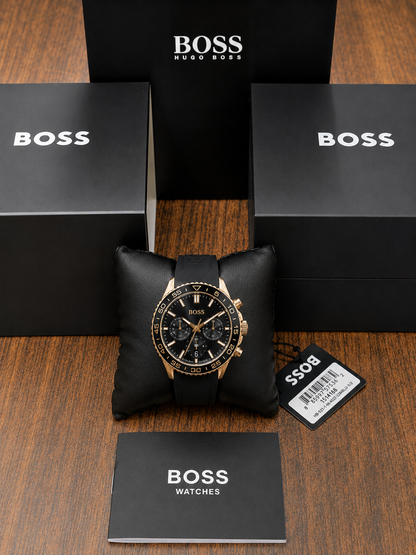 Hugo Boss Watch For Men 1514168 Original Watch For Mens 43mm Quartz