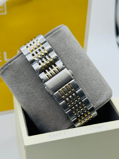 Michael Kors MK-8660 Original For Mens Two Tone 42mm Quartz