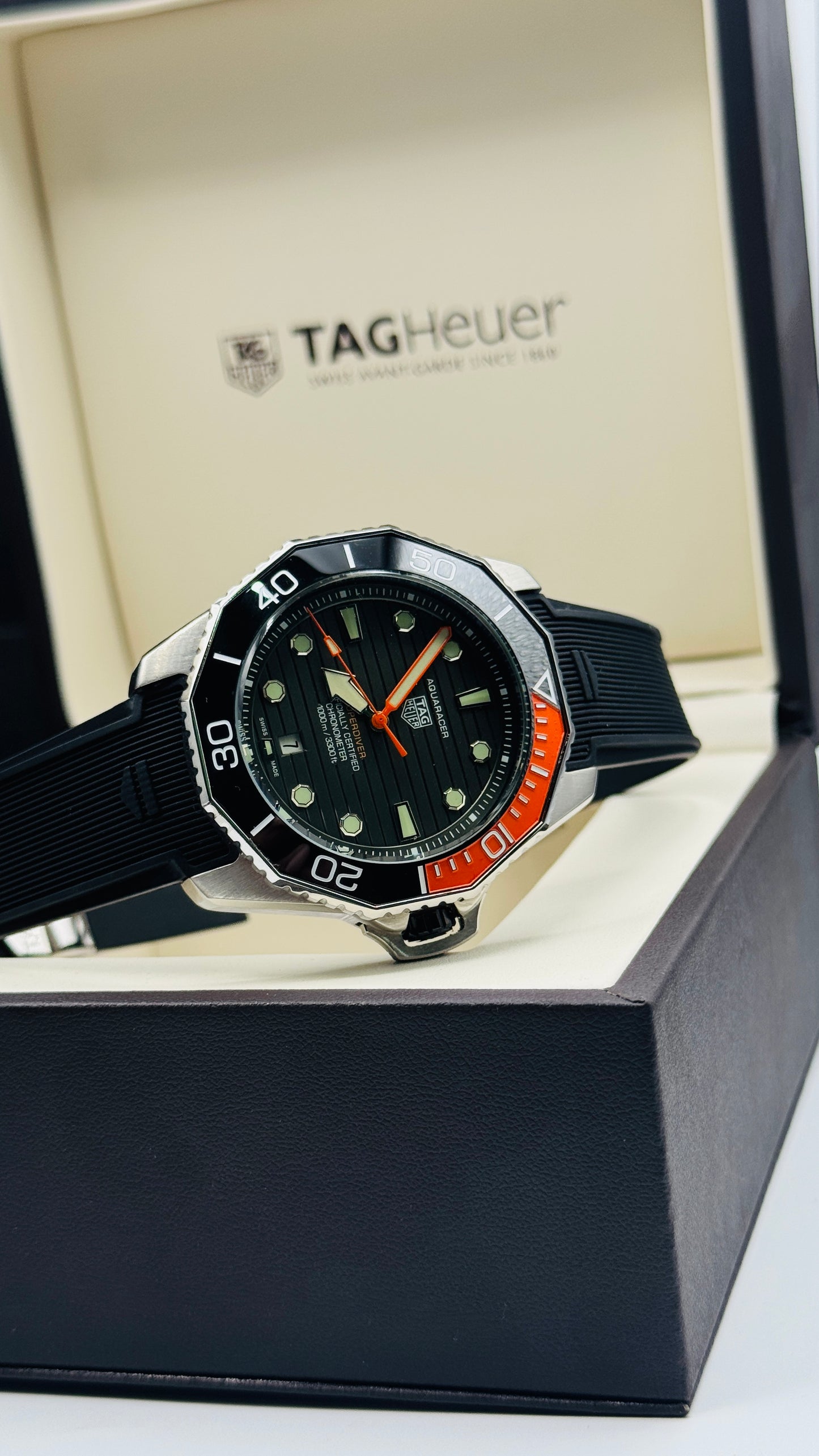 Tag-heuer Automatic Watch For Mens High Master Grade 41mm