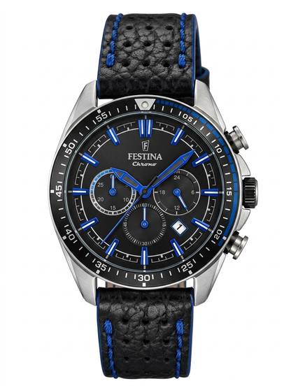 Festina Original Mens Watch 43mm Quartz Pre-Owned