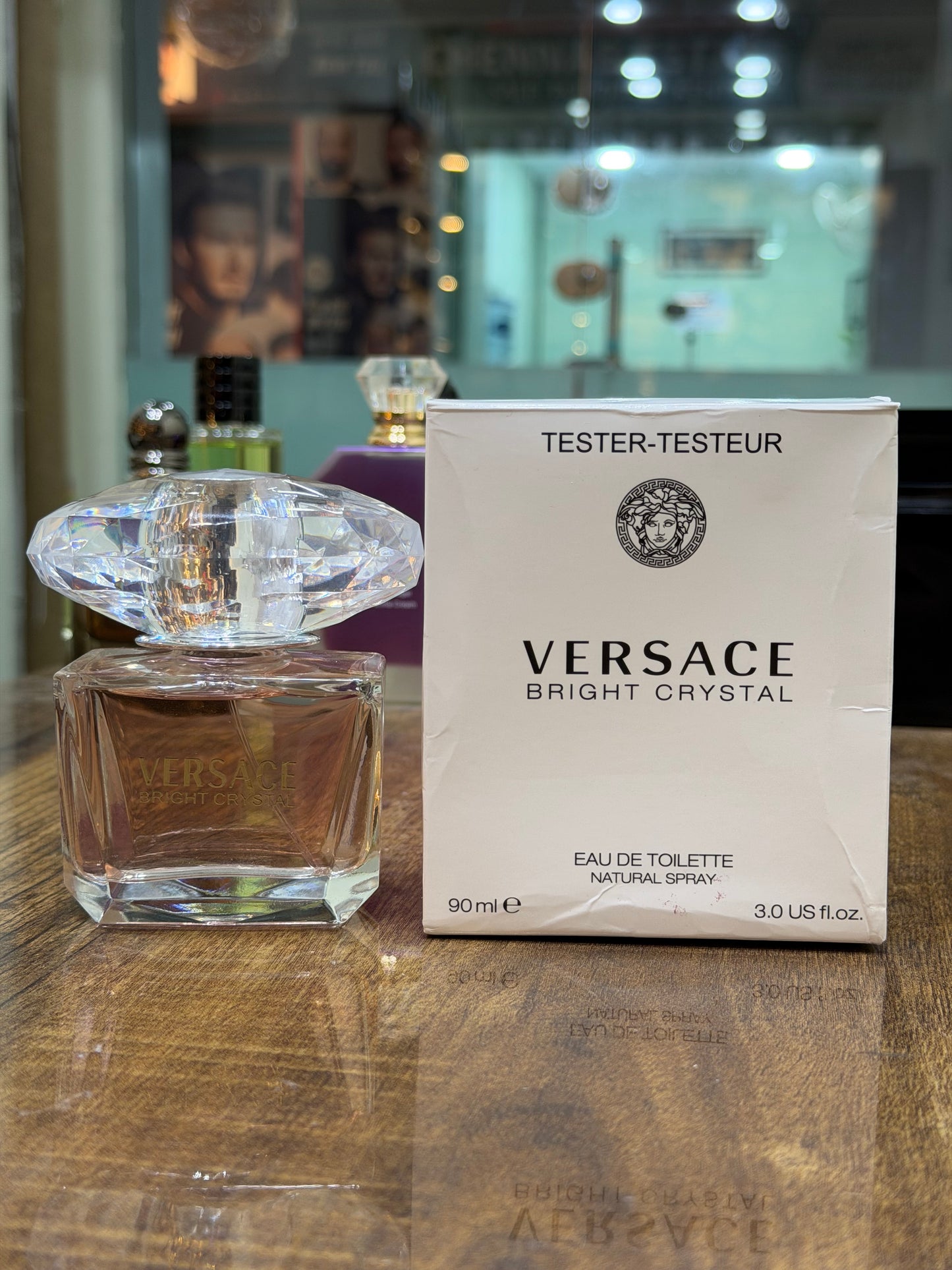 Vercase Bright Crystal EDP Original Tetser 90ml