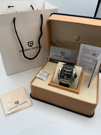 Pagani Design Skeleton Original Mens Watch 45mm Automatic