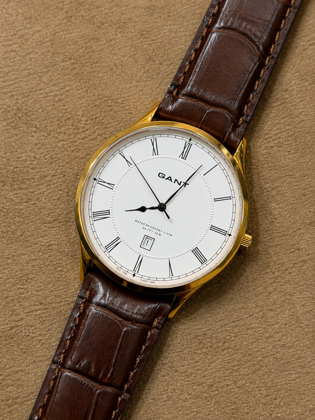 Gant 1066 Original Watch For Mens Lot Import 43mm Quartz (Pre-Owned)