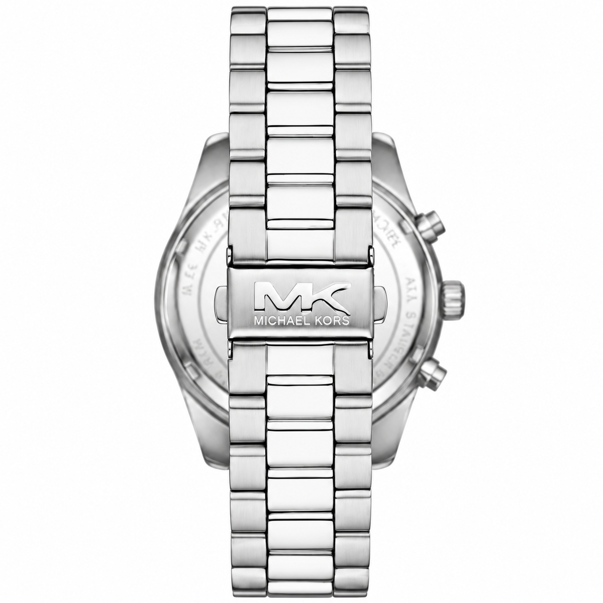 MICHAEL KORS LEXINGTON MEN'S SILVER STAINLESS STEEL WATCH