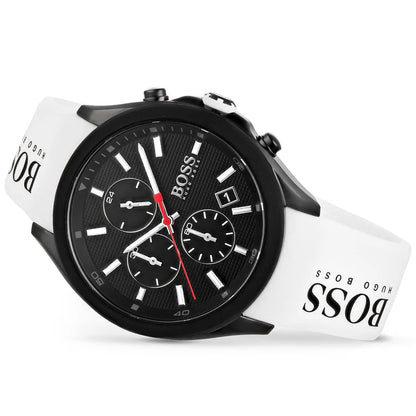 Original Hugo Boss Watch HB.366.1.44.3327 For Men Velocity 1513718 Chronograph