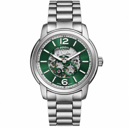 FOSSIL HERITAGE AUTOMATIC STAINLESS STEEL WATCH ME3262