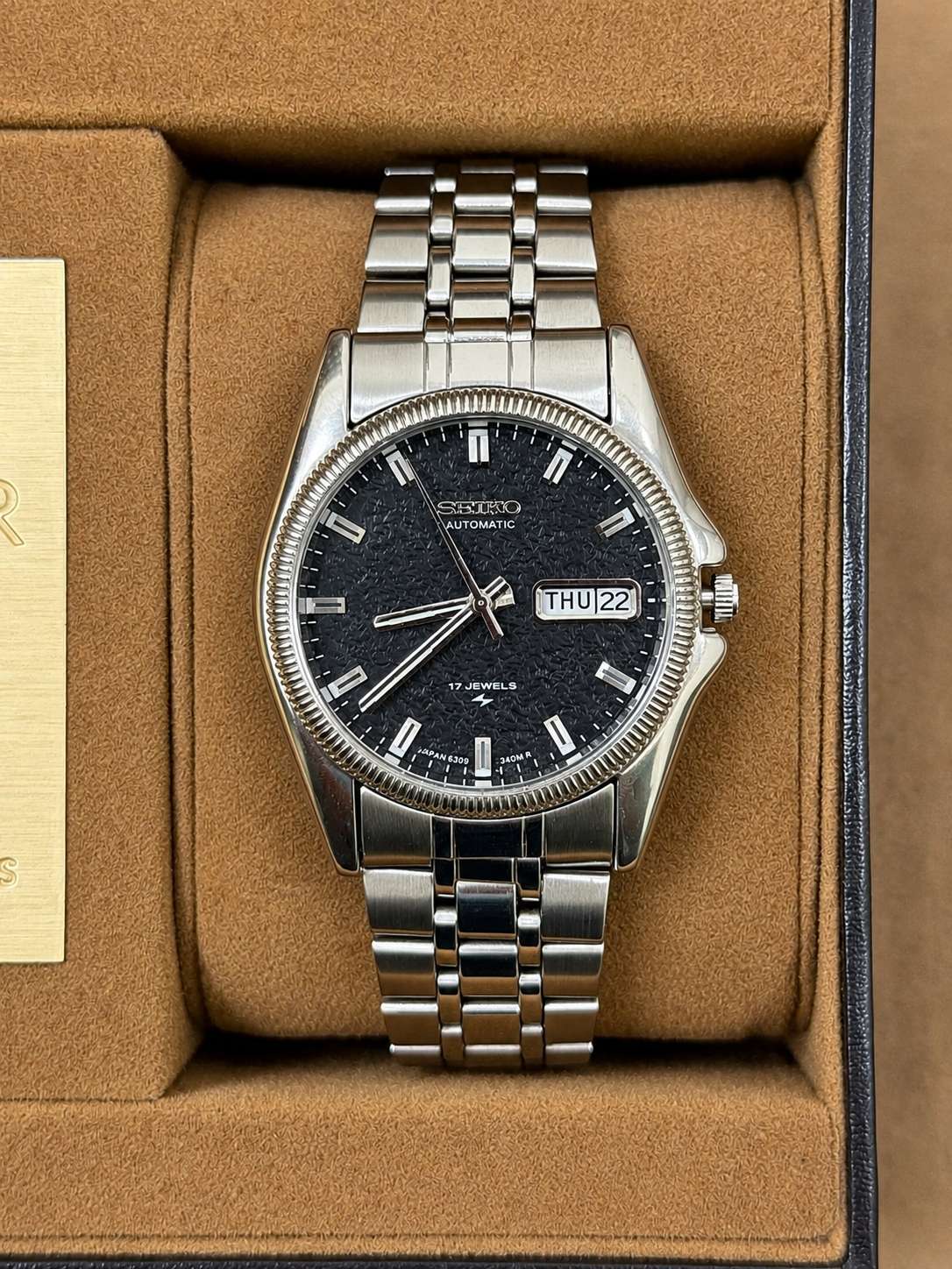 Seiko Automatic 6309 Customized 17 jewels Lot Import 36mm (Pre-Owned)