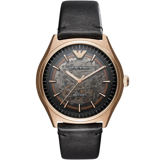 Original Emporio Armani Watch For Men Zeta AR60004 Meccanico