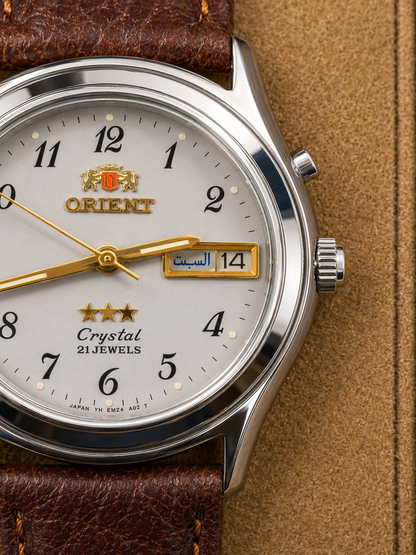 Oreint 3 Star Original Watch For Mens 37mm Automatic (Pre-Owned)