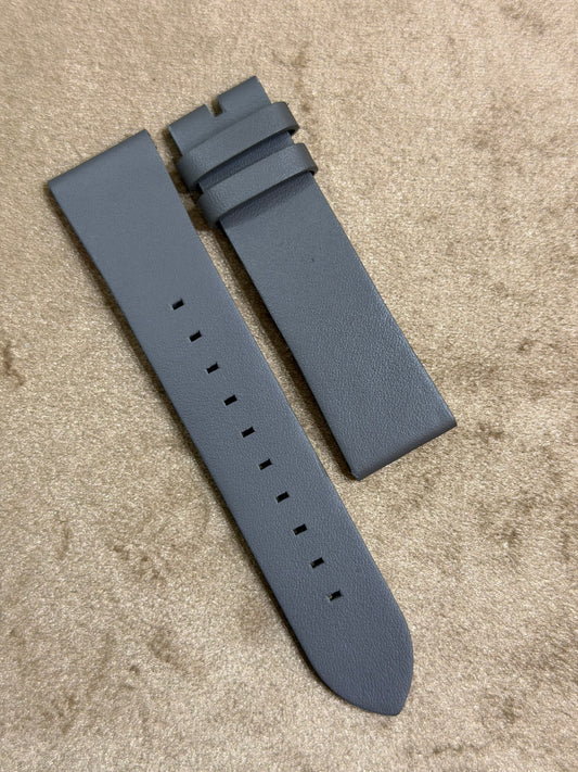 Hugo-Boss Geninue Leather Straps 22mm (Lot Import) Grey