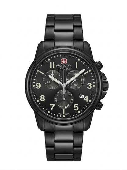 Swiss Miltary Hanowa Original Lot Import Mens Watch 40mm Quartz