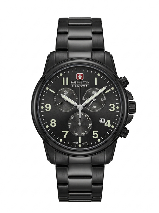 Swiss Miltary Hanowa Original Lot Import Mens Watch 40mm Quartz
