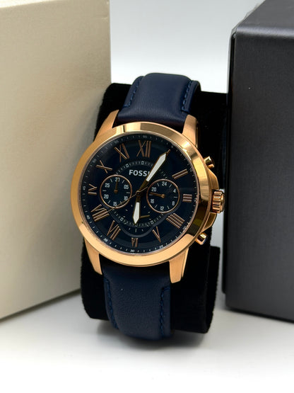 Fossil FS-4835 Original For Mens Watch 44mm Quartz (Pre-Owned)