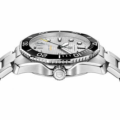 Tag Heuer Silver Stainless Steel Silver Dial Automatic Watch for Gents - WBP201C BA0632
