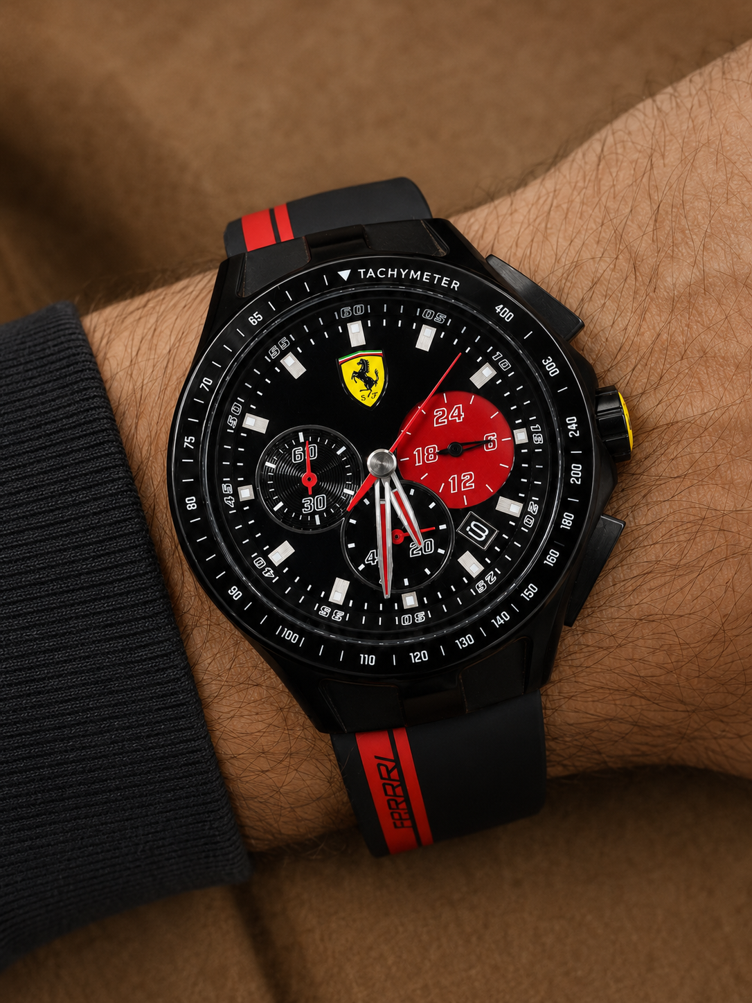 Ferrari Original Sports Watch For Mens 42mm Quartz Lot Import (Pre-Owned)