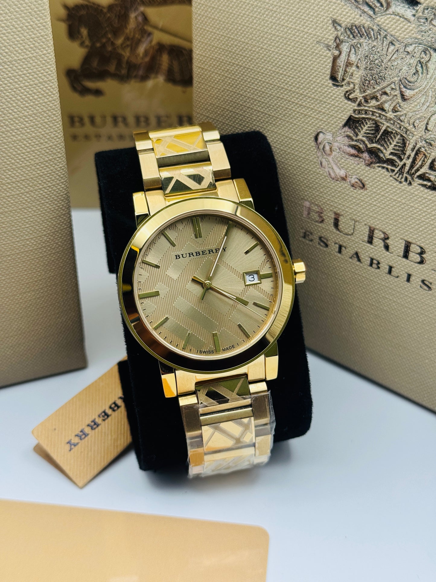 Burberry BU-9038 Original For Unisex 39mm Quartz