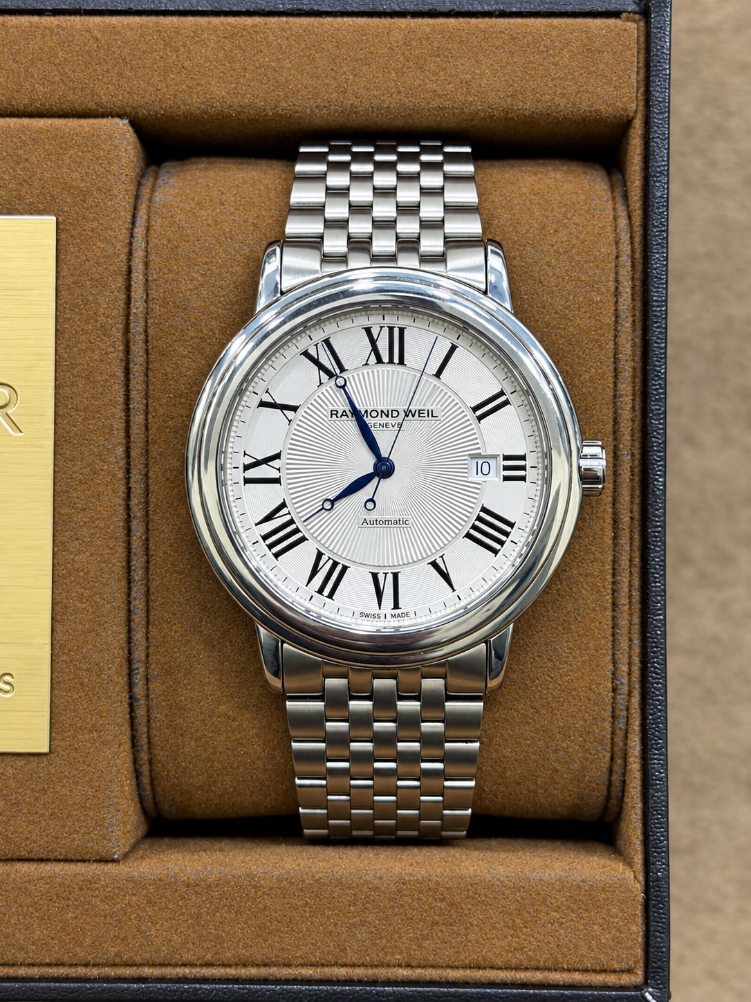 Raymond Weil Caliber Rw 4200 Original Watch Mens (Pre-Owned)