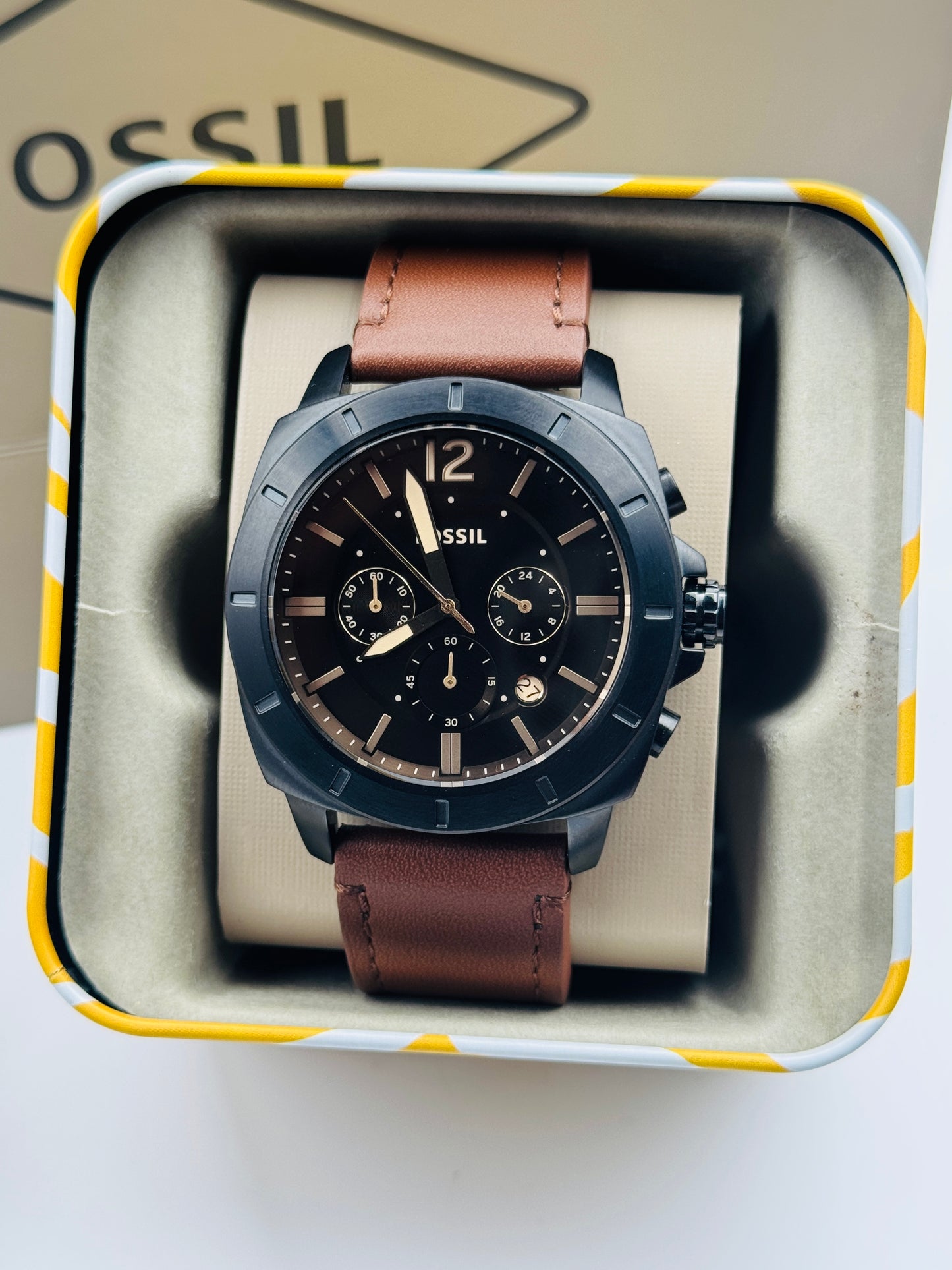 Fossil BQ-2820 Original For Mens 45mm Quartz