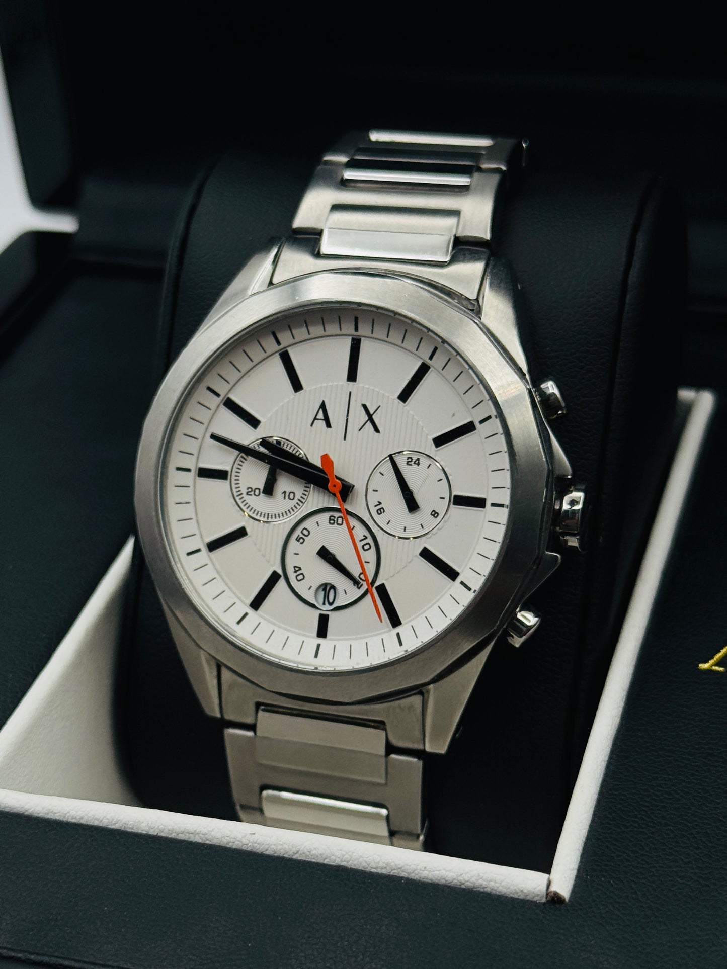 Armani Exchnge AX-2624 Original Lot Import Watch Mens 46mm Quartz (Pre-Owned)