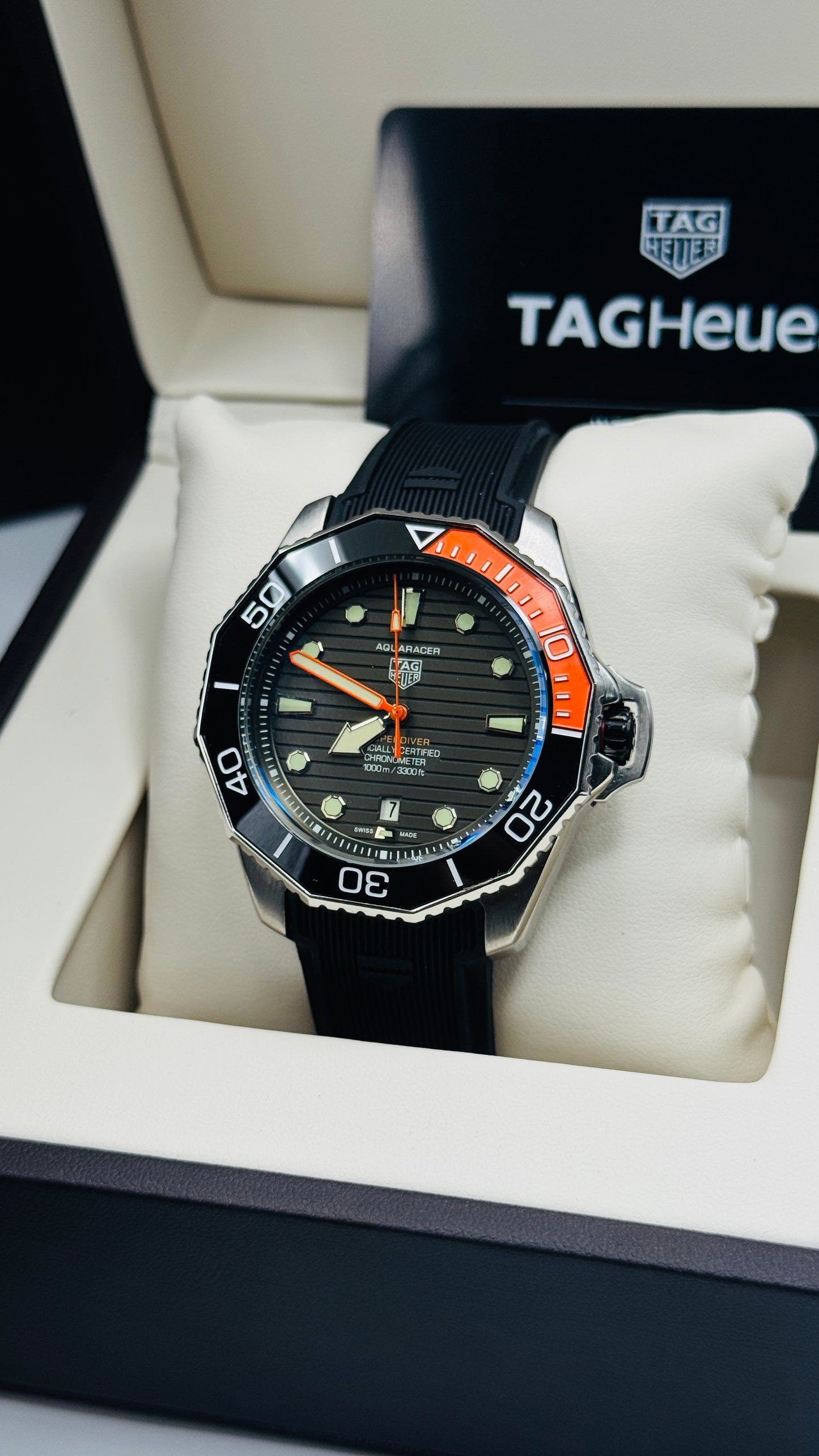 Tag-heuer Automatic Watch For Mens High Master Grade 41mm