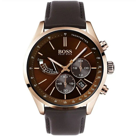 Original Hugo Boss Watch HB.297.1.34.3103 For Men Grand Prix 1513605 Chronograph