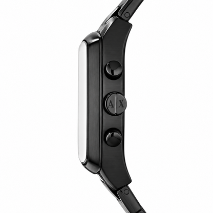 Original Armani Exchange Watch For Men Stockton AX2255 With Red Dial