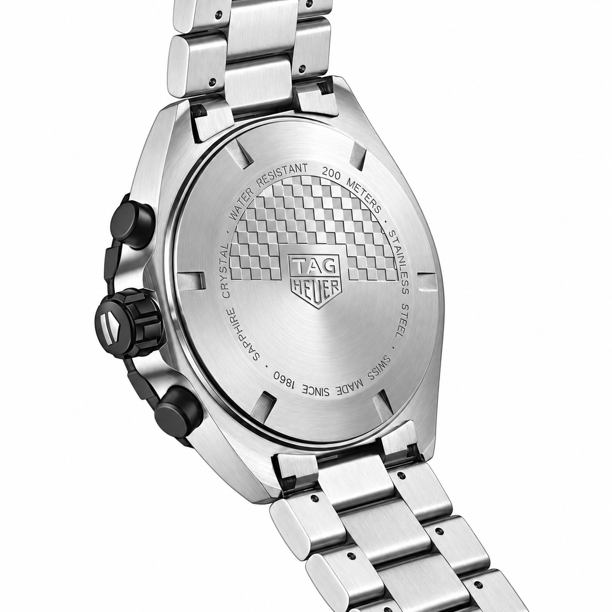 Tag Heuer Formula 1 Silver Stainless Steel Green Dial Chronograph Quartz Watch for Gents - CAZ101AP.BA0842