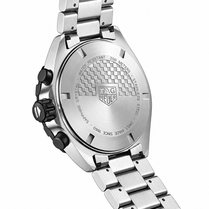 Tag Heuer Formula 1 Silver Stainless Steel Green Dial Chronograph Quartz Watch for Gents - CAZ101AP.BA0842